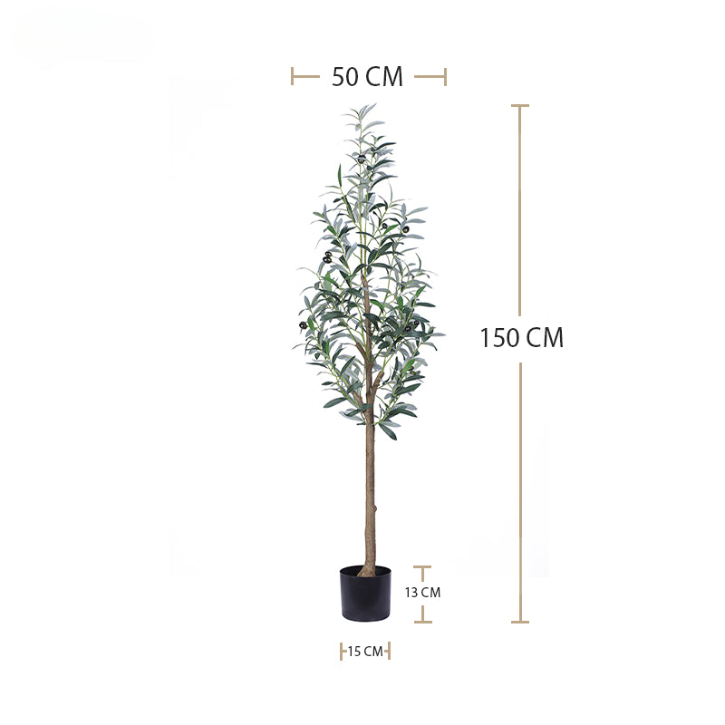 Customized Size Artificial Olive Tree - Wholesale Multi Sized Artificial Bonsai Tree Olive Tree Artificial Potted Plants High quality Fake Tree Yooly Plants - YL025062