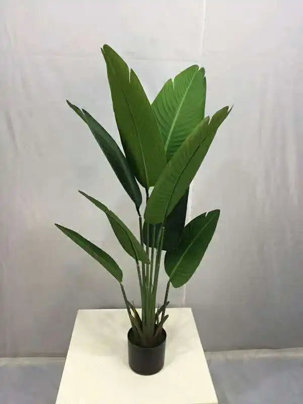 Home & Garden Decorative Faux Real Touch Tropical Palm Artificial Plants Greenery Fake Traveler's Banana Trees Yooly Plants -YL02282