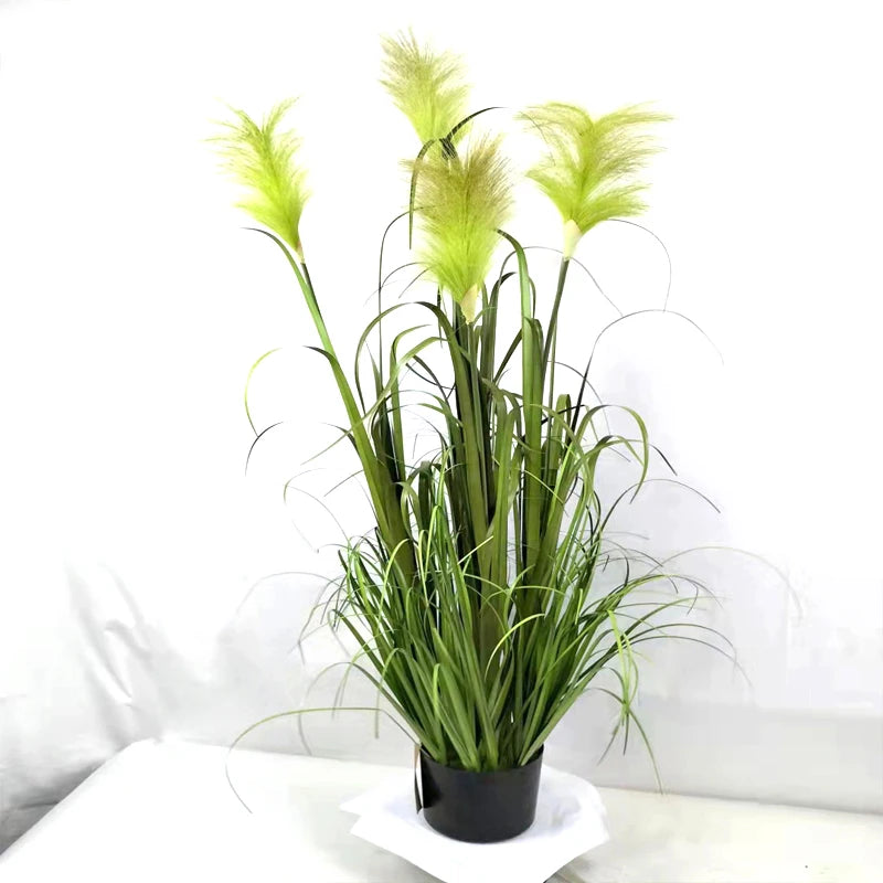 Artificial Reed Big Grass Curved Bonsai Nordic Large Onion Grass Reed Artificial Plant Yooly Plant - YLS0001