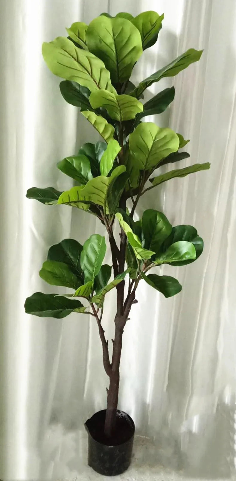 Indoor And Outdoor Decorative Greenery Leaves Ficus Tree Artificial Plant Ficus Fiddle Leaf Fig Tree Yooly Plants - YL08143