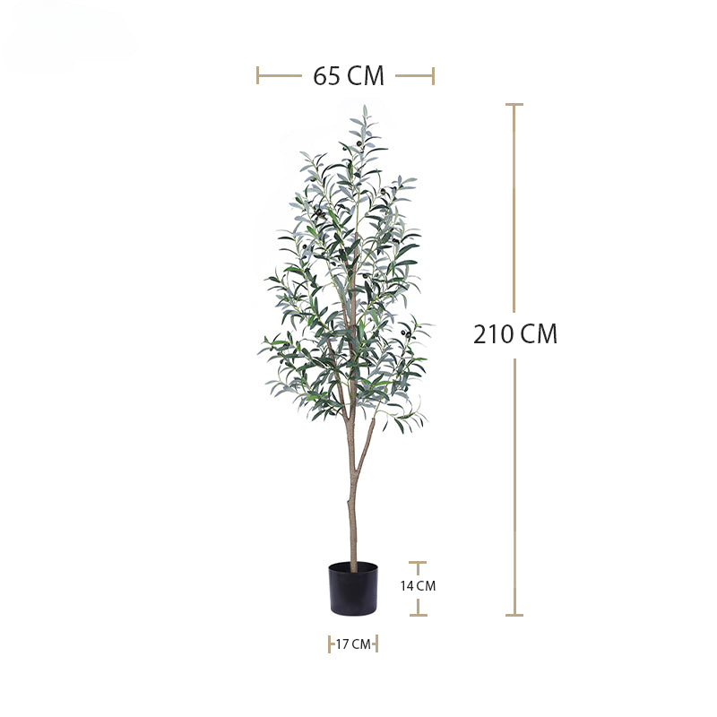 Customized Size Artificial Olive Tree - Wholesale Multi Sized Artificial Bonsai Tree Olive Tree Artificial Potted Plants High quality Fake Tree Yooly Plants - YL025062